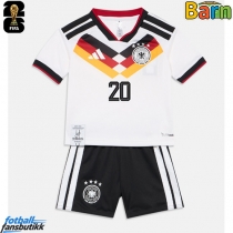 Tyskland Serge Gnabry #20 Hjemmedraktsett Barn EM 2024 Kortermet (+ Korte bukser)